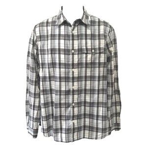 Gap Plaid Longsleeve Shirt Men’s Size Large